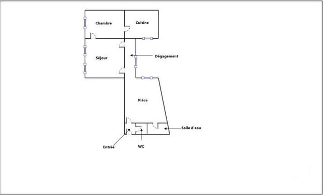 Appartement F4 à vendre - 4 pièces - 72,16 m2 - Paris - 75010 - ILE-DE-FRANCE